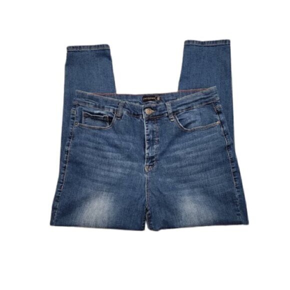 One5One High-Rise Skinny Ankle Jeans - Picture 1 of 8